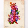 Codex Anatomicus Heart Anatomy^Aorta - Floral - Vintage