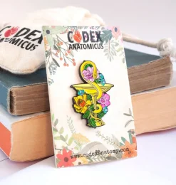 Codex Anatomicus Enamel Pins^Bowl of Hygeia - Enamel pin