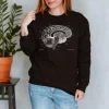 Codex Anatomicus Sweatshirts^Brain I Unisex Sweatshirt - Chalkboard