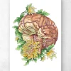 Codex Anatomicus Brain Anatomy^Brain with flowers