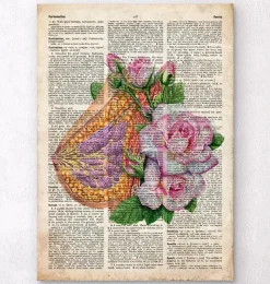 Codex Anatomicus Obstetrics & Gynecology^Breast anatomy - Floral - Old dictionary