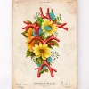 Codex Anatomicus Brain Anatomy^Circle of Willis - Floral - Vintage