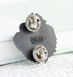 Codex Anatomicus Enamel Pins^Defibrillator with flowers - Enamel pin