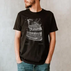 Codex Anatomicus T-shirts^Dental Unisex T-Shirt - Chalkboard
