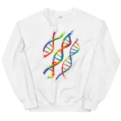 Codex Anatomicus Sweatshirts^DNA Unisex Sweatshirt - Watercolor