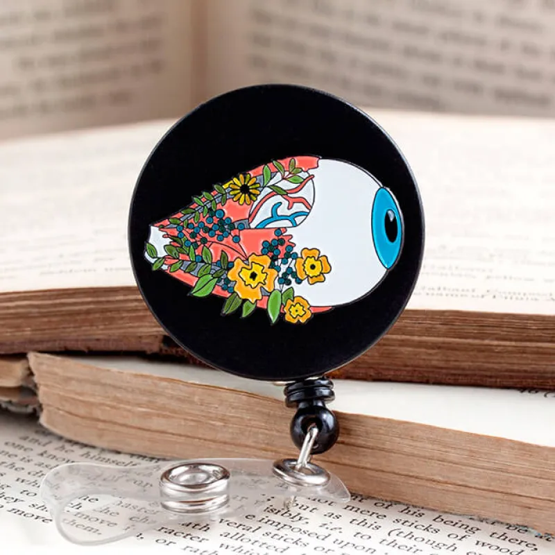 Codex Anatomicus Badge Reels^Eye badge reel