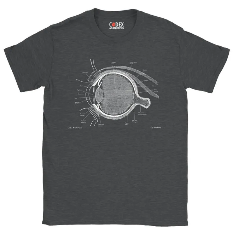 Codex Anatomicus T-shirts^Eye Unisex T-Shirt - Chalkboard
