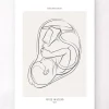 Codex Anatomicus Obstetrics & Gynecology^Fetus - Line Art
