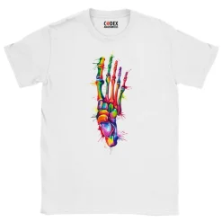 Codex Anatomicus T-shirts^Foot Unisex T-Shirt - Watercolor