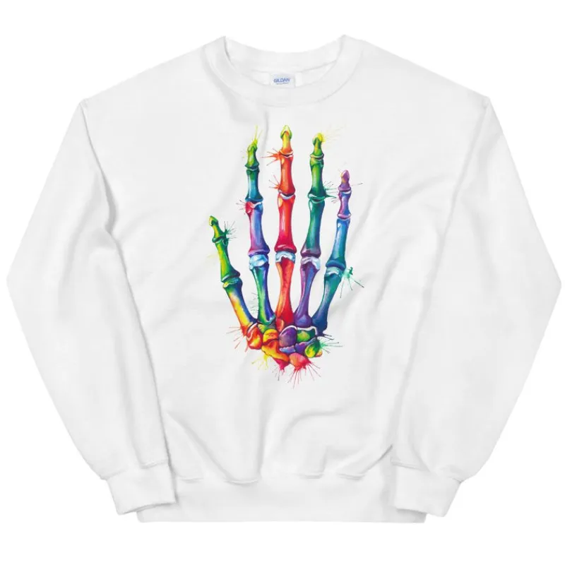 Codex Anatomicus Sweatshirts^Hand Unisex Sweatshirt - Watercolor