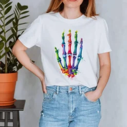Codex Anatomicus T-shirts^Hand Unisex T-Shirt - Watercolor