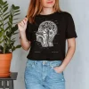 Codex Anatomicus T-shirts^Head Section Unisex T-Shirt - Chalkboard