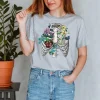 Codex Anatomicus T-shirts^Rib Cage II Unisex T-Shirt - Floral