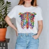Codex Anatomicus T-shirts^Rib cage Unisex T-Shirt - Watercolor