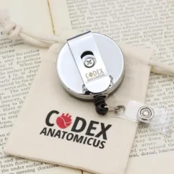 Codex Anatomicus Badge Reels^Skull badge reel