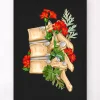 Codex Anatomicus Skull & Skeleton^Spine anatomy II - Floral - Black