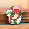 Codex Anatomicus Enamel Pins^Stomach with flowers - Enamel pin