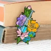 Codex Anatomicus Enamel Pins^Syringe with flowers - Enamel pin
