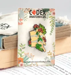 Codex Anatomicus Enamel Pins^Thoracic vertebrae - Enamel pin
